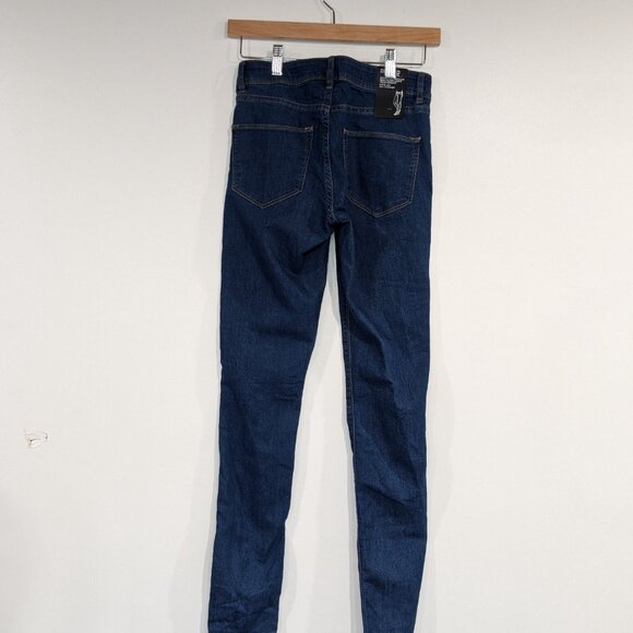 *3/$10* BNWT H&M Super Stretch Jeggings Blue Size 6 - Picture 2 of 3